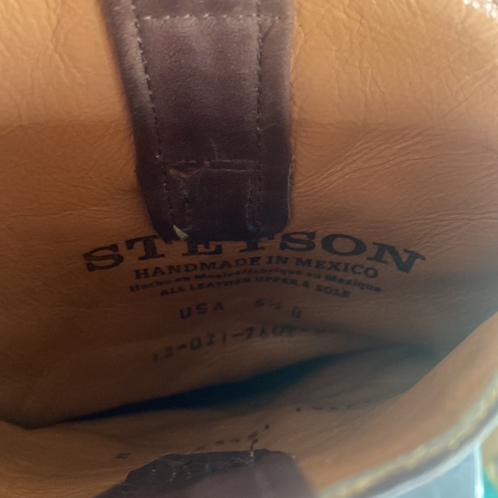 Vintage Stetson Cowboy Boots. - Picture 7 of 7